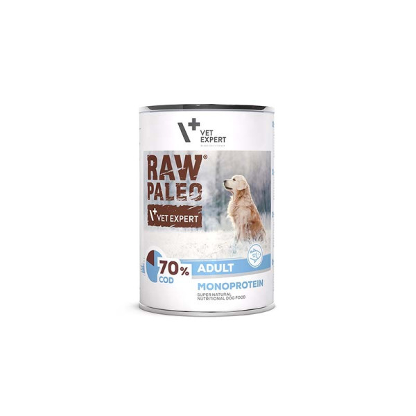 RAW PALEO ADULT DOG COD 6X400G