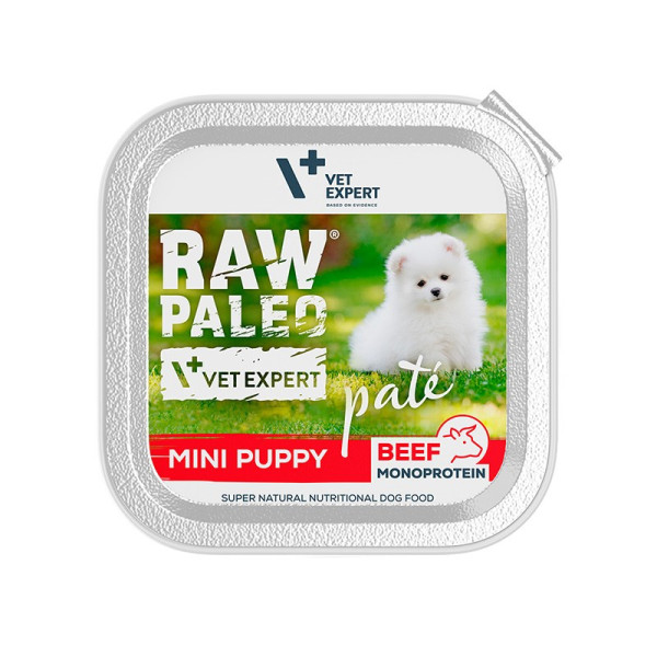 RAW PALEO PATE MINI PUPPY BEEF