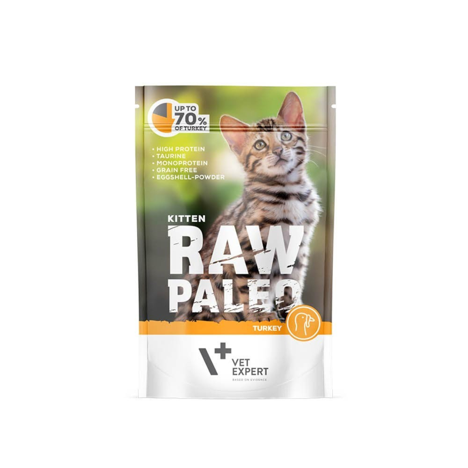 RAW PALEO KITTEN TURKEY 100G