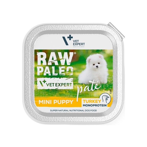 RAW PALEO PATE MINI PUPPY TURKEY