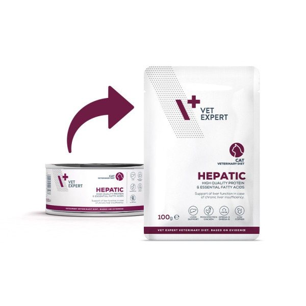 Vet Expert HEPATIC CAT SÁČOK 100G