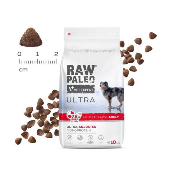 RAW PALEO ULTRA BEEF ADULT MEDIUM/LARGE