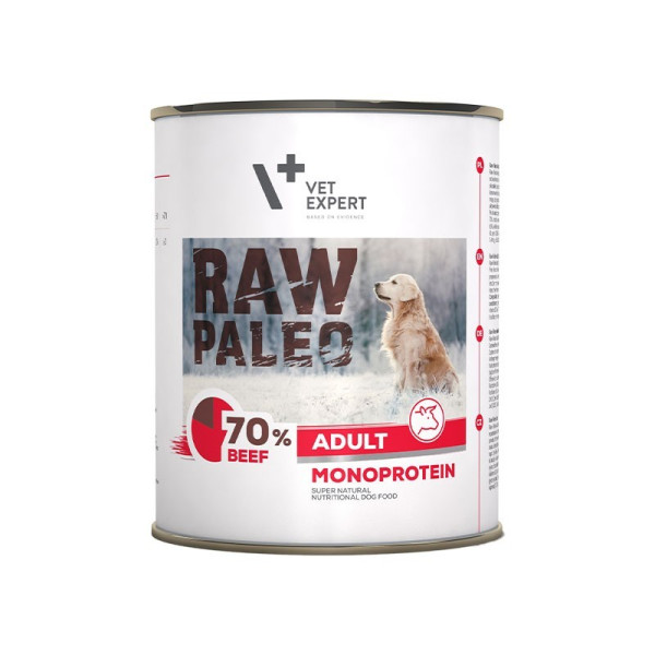 RAW PALEO ADULT DOG BEEF 12X800G