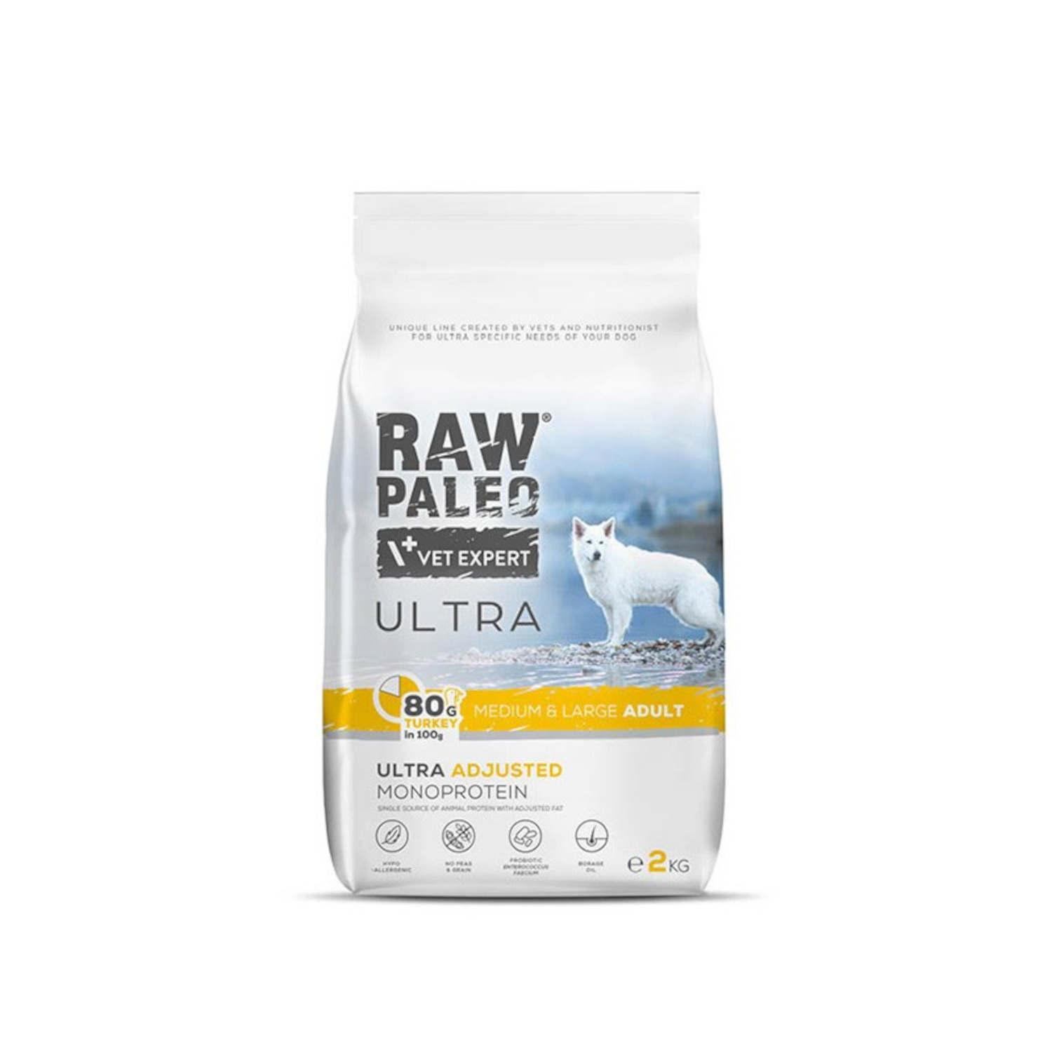 RAW PALEO ULTRA TURKEY ADULT MEDIUM/LARGE