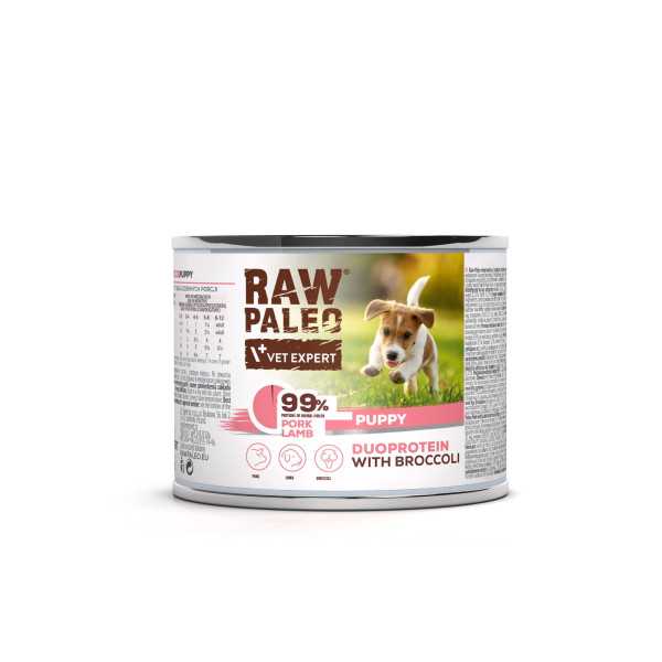 RAW PALEO PORK&LAMB PUPPY CAN