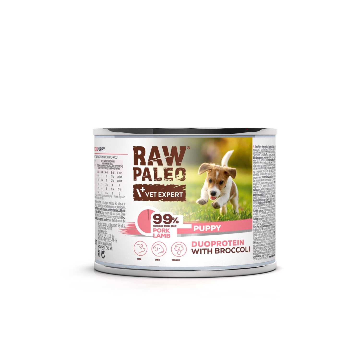RAW PALEO PORK&LAMB PUPPY CAN