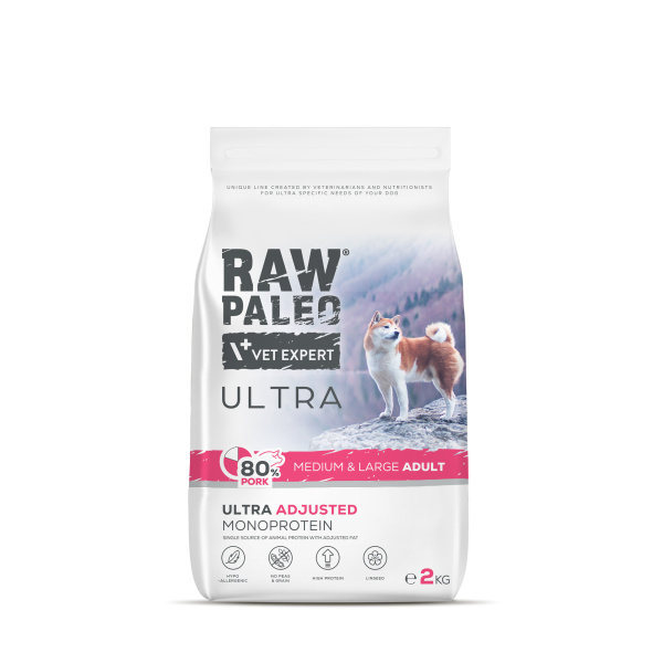 RAW PALEO ULTRA PORK ADULT MEDIUM/LARGE