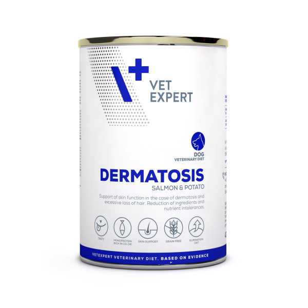 VET EXPERT DERMATOSIS DOG LOSOS A ZEMIAKY 400g