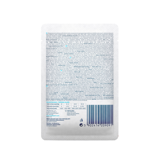 VET EXPERT HYPOALERGÉNNE PRE MAČKY vrecko 100g