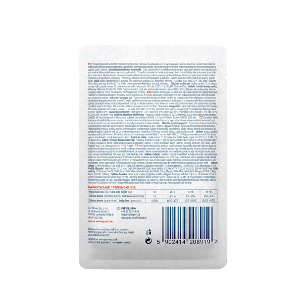 VET EXPERT INTESTINAL CAT sáčok 100g