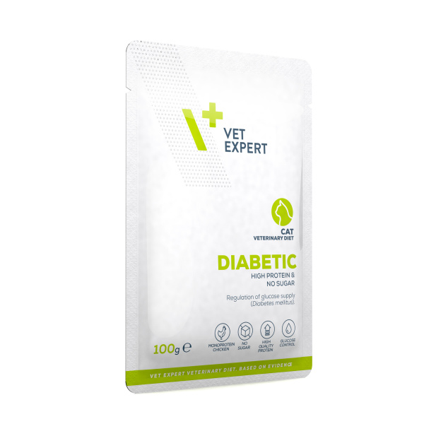 VET EXPERT DIABETIC CAT 12x100g