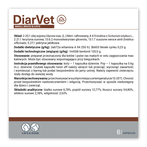 DIARVET SMALL BREED & CATS