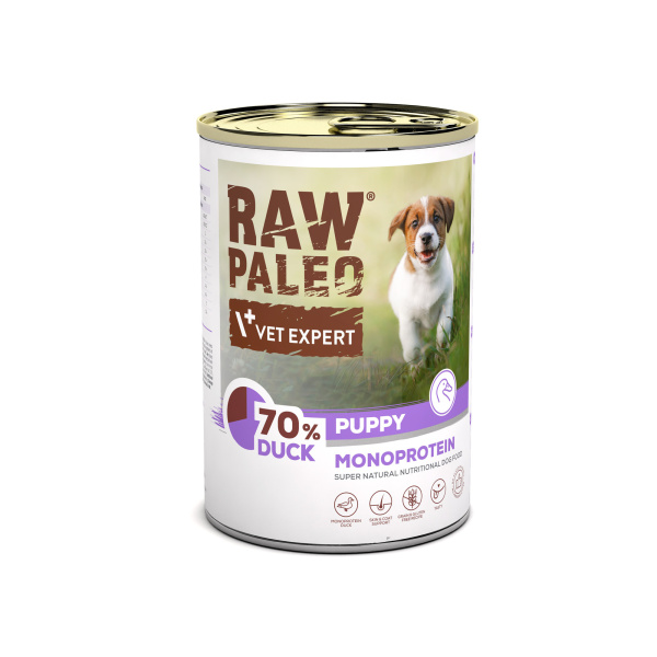 RAW PALEO PUPPY DUCK 400G