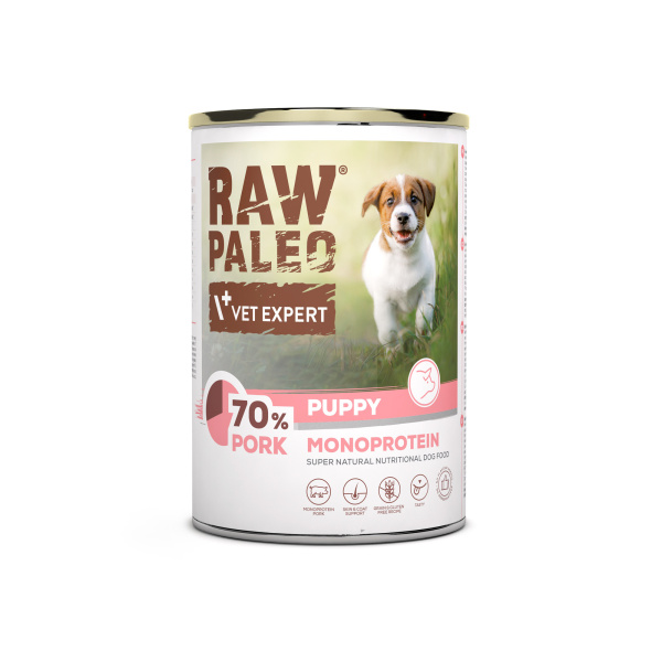 RAW PALEO PUPPY PORK 400G