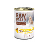 RAW PALEO ADULT DOG TURKEY 400g - mokré krmivo pre dospelých psov, monoproteín s morčacím mäsom