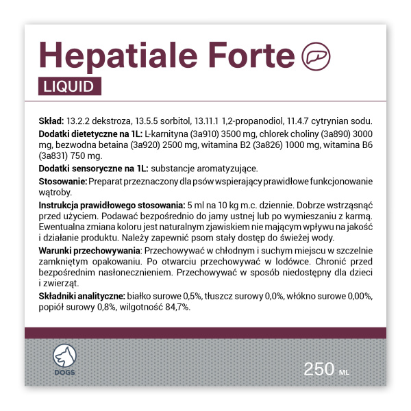 Vet Expert HEPATIALE FORTE LIQUID