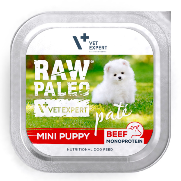 RAW PALEO PATE MINI PUPPY BEEF