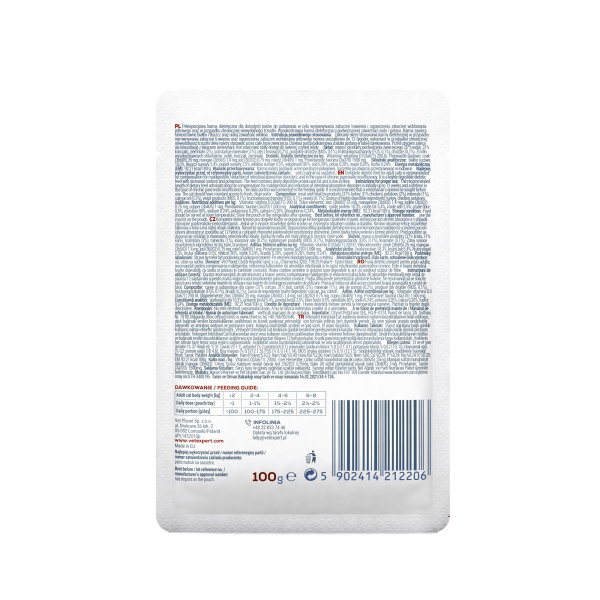 VET EXPERT INTESTINAL CAT Turkey&Chicken saszetka 12x100g – mokra