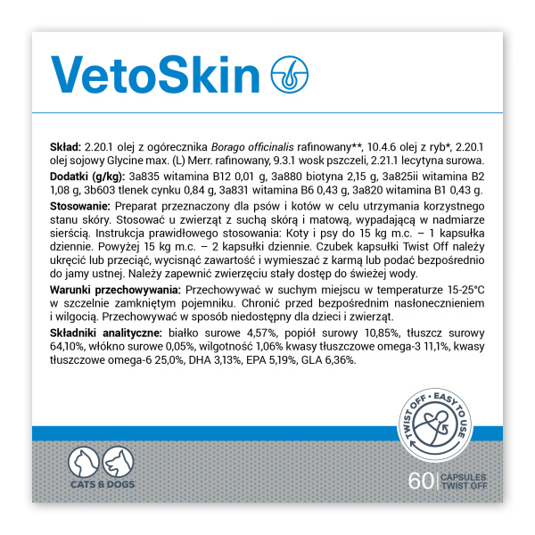 Vet Expert VETOSKIN