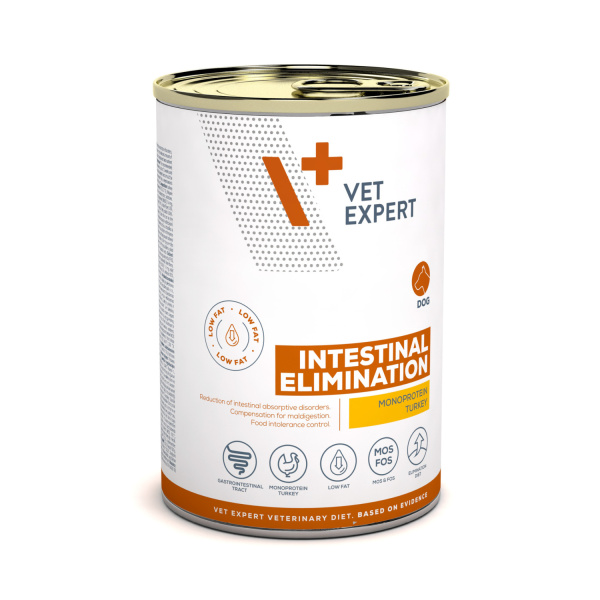 INTESTINAL ELIMINATION LOW FAT – ľahko stráviteľné vlhké veterinárne krmivo pre psy s gastrointestinálnymi poruchami