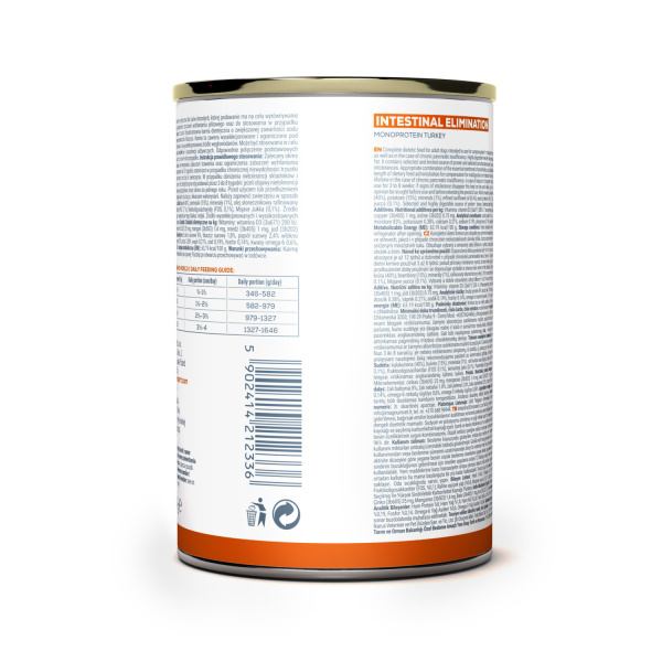 INTESTINAL ELIMINATION LOW FAT – ľahko stráviteľné vlhké veterinárne krmivo pre psy s gastrointestinálnymi poruchami