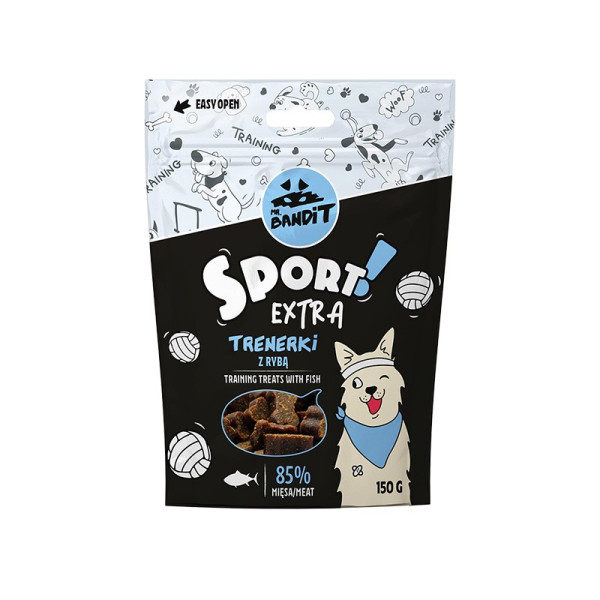 Športové tréningové maškrty Mr.Bandit extra s rybičkou