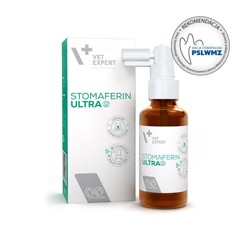 VET EXPERT STOMAFERIN ULTRA – špecializovaný perorálny prípravok pre psy a mačky 30 ml