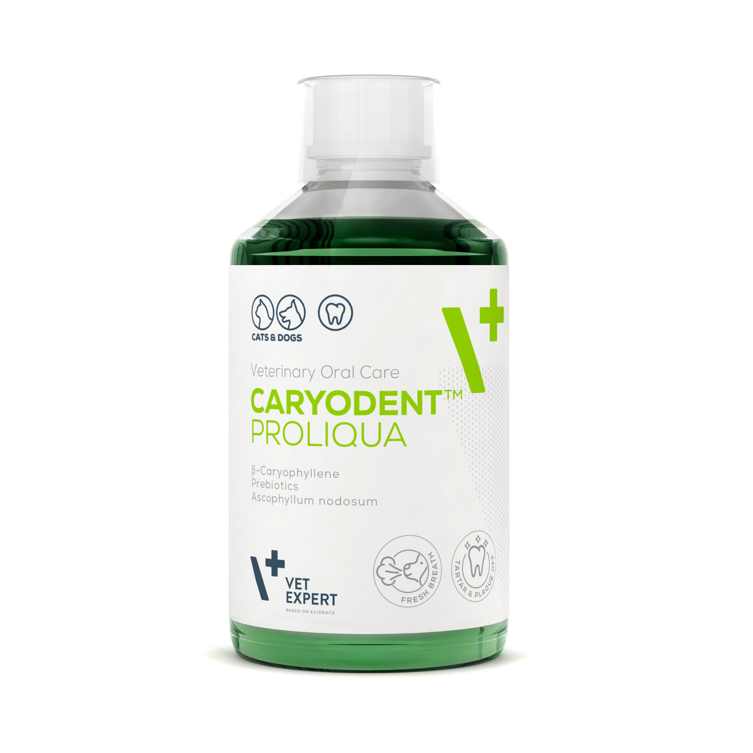 VET EXPERT CARYODENT® PROLIQUA - tekutý prípravok na ústnu hygienu pre psov a mačky 250 ml