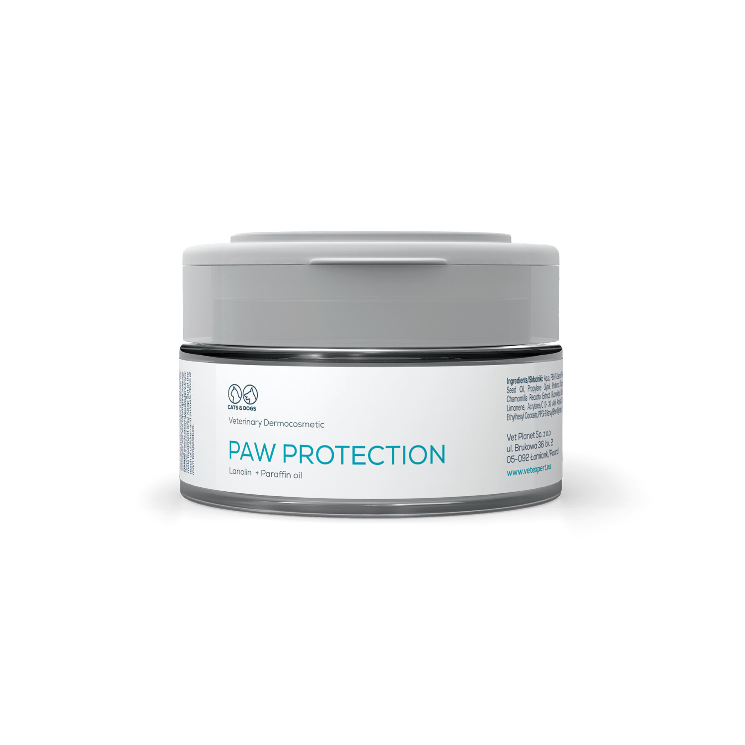 VET EXPERT PAW PROTECTION - ochranná masť na labky pre psov a mačky 75 ml
