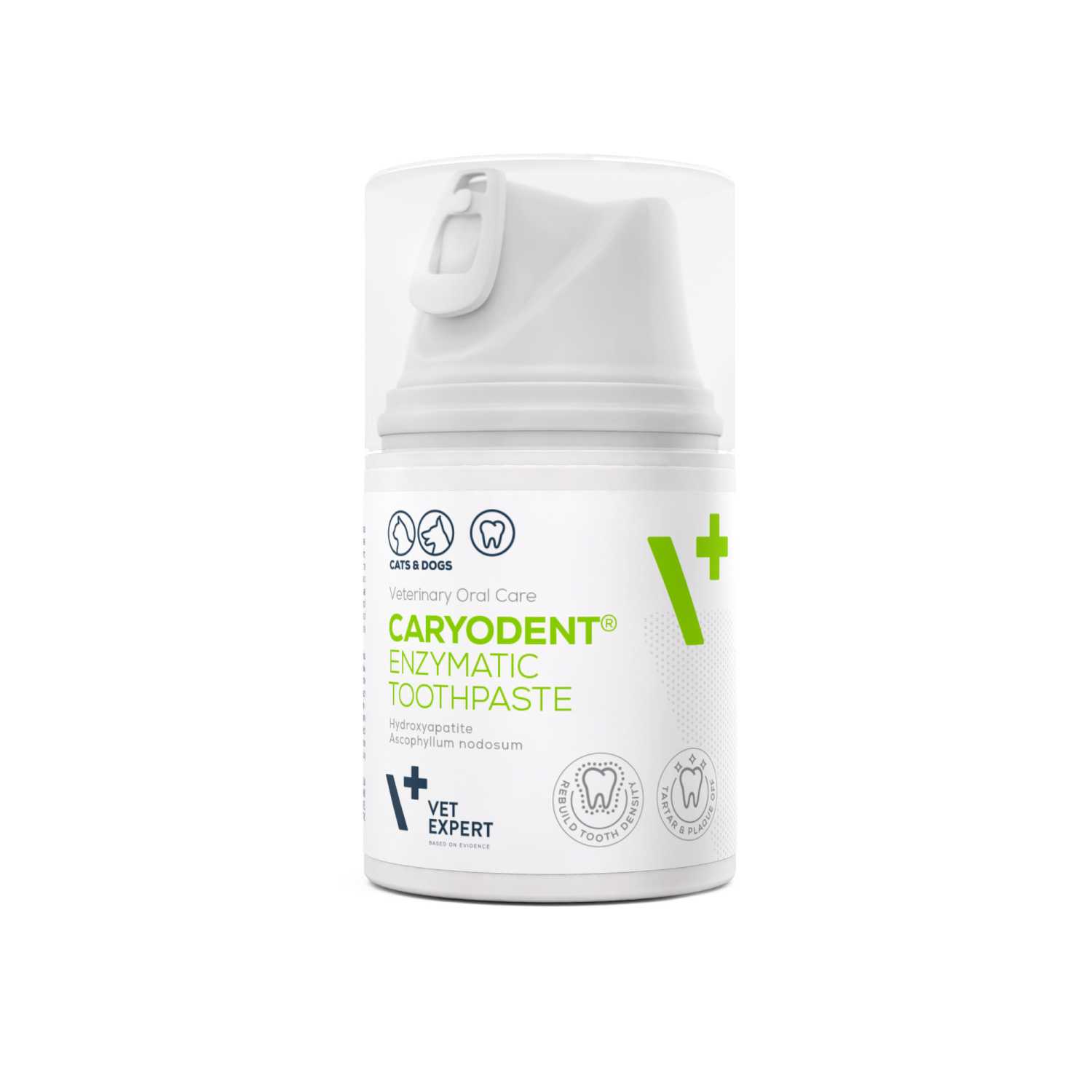 VET EXPERT CARYODENT® ENZYMATICKÁ ZUBNÁ PASTA - enzymatická zubná pasta pre psy a mačky 50 ml