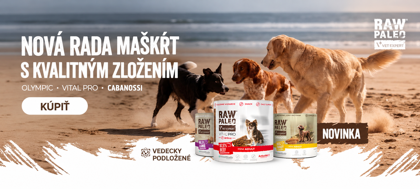 RAW PALEO – nová rada maškŕt