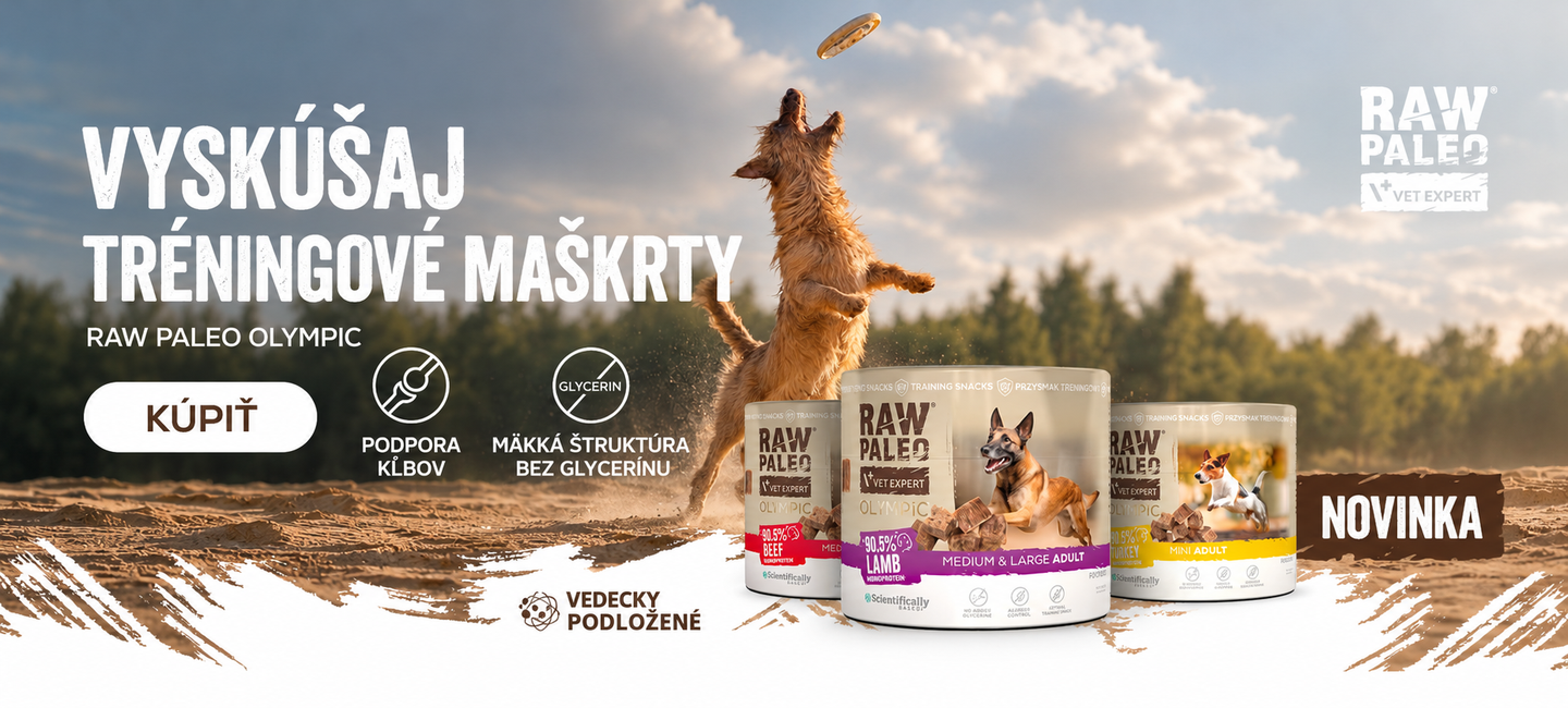 RAW PALEO Olympic – tréningové maškrty
